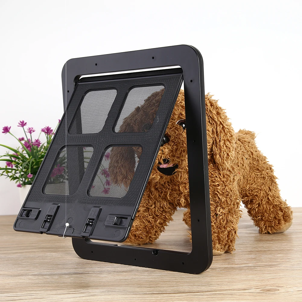 Pet Screen Door Foldable Plastic Practical Fashion Soft Cats Dogs Security Flap Door Lockable Gate Way Kitten Free Access Door
Pet Screen Door Foldable Plastic Practical Fashion Soft Cats Dogs Security Flap Door Lockable Gate Way Kitten Free Access Door