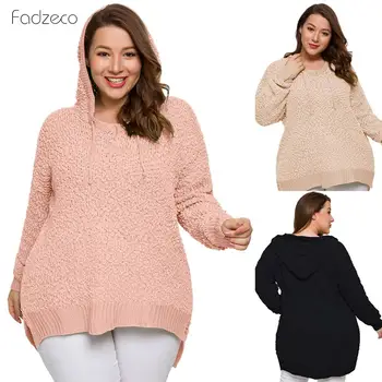 FADZECO Plus Size Women's Fashion 2019 New Autumn Winter Sweater Loose Sweater Long Sleeve Plus Size Pullover
FADZECO Plus Size Women's Fashion 2019 New Autumn Winter Sweater Loose Sweater Long Sleeve Plus Size Pullover