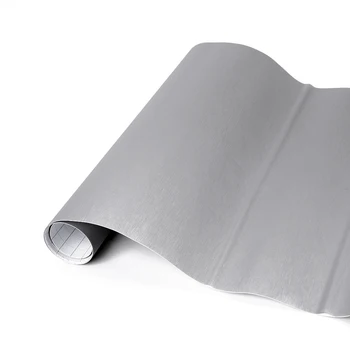 12"x60" Sticker 31cm x 150cm Car Brushed Steel Vinyl Decal DIY Body Film Protector
12"x60" Sticker 31cm x 150cm Car Brushed Steel Vinyl Decal DIY Body Film Protector
