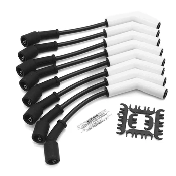 9070C Spark Plug Wire Set with LS Terminals Extrame 9000 Ceramic Boot 2000°F Temperature Fits for GM gen 4 LS3/LS4/LS7 engines
9070C Spark Plug Wire Set with LS Terminals Extrame 9000 Ceramic Boot 2000°F Temperature Fits for GM gen 4 LS3/LS4/LS7 engines