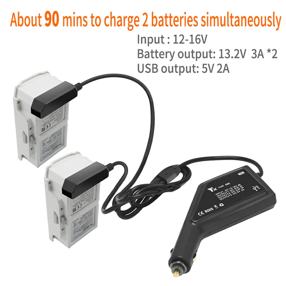 Car Charging Charger For XIAOMI FIMI X8 SE Drone Battery and Remote Controller Fast USB Charging Charger Accessories
Car Charging Charger For XIAOMI FIMI X8 SE Drone Battery and Remote Controller Fast USB Charging Charger Accessories