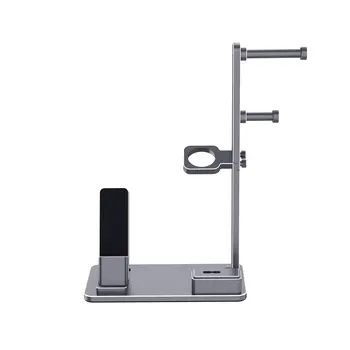 New 6 In 1 Multifunctional Aluminum Charging Stand Charging Station Headphone Holder Suitable for Apple Watch for iPhone
New 6 In 1 Multifunctional Aluminum Charging Stand Charging Station Headphone Holder Suitable for Apple Watch for iPhone