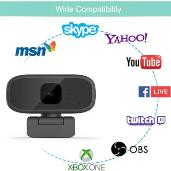 1080P 720P 480P Full HD Webcam With Microphone For PC,MAC, Laptop,Plug And Play USB Web Camera For Youtube,Skype Video Call
1080P 720P 480P Full HD Webcam With Microphone For PC,MAC, Laptop,Plug And Play USB Web Camera For Youtube,Skype Video Call