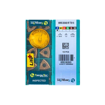 WNMG080408-MT TT8115 100% Original TAEGUTEC carbide insert with the best quality 10pcs/lot free shipping
WNMG080408-MT TT8115 100% Original TAEGUTEC carbide insert with the best quality 10pcs/lot free shipping