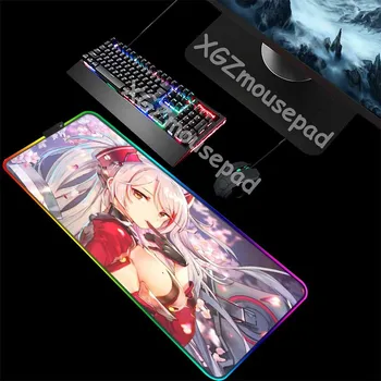 XGZ sexy anime RGB big mouse pad black lock edge custom Internet cafe computer desk pad rubber non-slip comfortable Xxl
XGZ sexy anime RGB big mouse pad black lock edge custom Internet cafe computer desk pad rubber non-slip comfortable Xxl