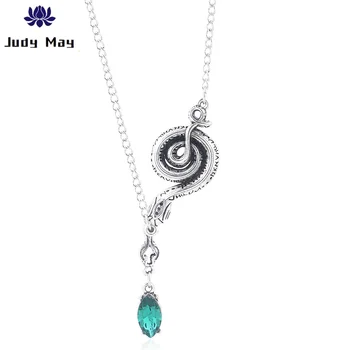Harried Slytherin Necklace Pendant Potters Hogwarts School of Witchcraft and Wizardry Necklace Snake Necklaces Jewelry gift
Harried Slytherin Necklace Pendant Potters Hogwarts School of Witchcraft and Wizardry Necklace Snake Necklaces Jewelry gift