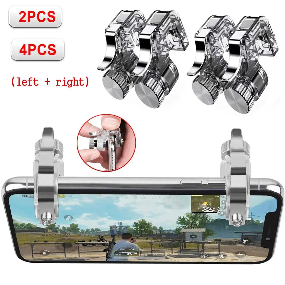 Controllers L1R1 Console Triggers For PUBG Mobile Phone Shooter Sensitive Controller Joysticks Aim & Fire Trigger Keys
Controllers L1R1 Console Triggers For PUBG Mobile Phone Shooter Sensitive Controller Joysticks Aim & Fire Trigger Keys