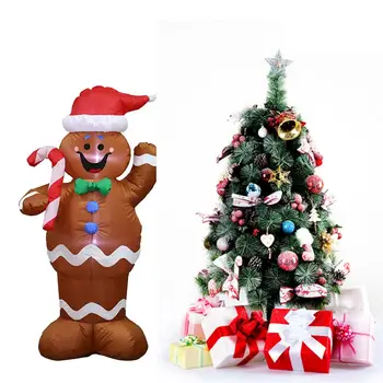 Christmas Inflatable Gingerbread Man Cookie Indoor Outdoor Toy Yard Airblown Decoration Fun Xmas Party Role Play Mascot Disfrace
Christmas Inflatable Gingerbread Man Cookie Indoor Outdoor Toy Yard Airblown Decoration Fun Xmas Party Role Play Mascot Disfrace