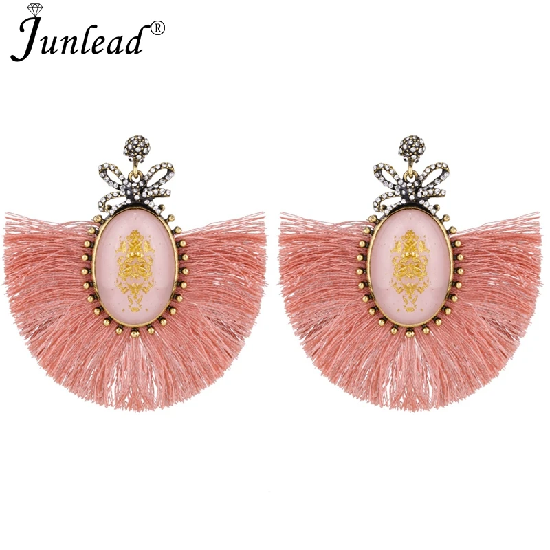 Junlead 2018 New Alloy Dangle Romantic Square Earrings Red Tassel Drop Boho Statement Crystal Earring For Women Fashion Jewelry
Junlead 2018 New Alloy Dangle Romantic Square Earrings Red Tassel Drop Boho Statement Crystal Earring For Women Fashion Jewelry