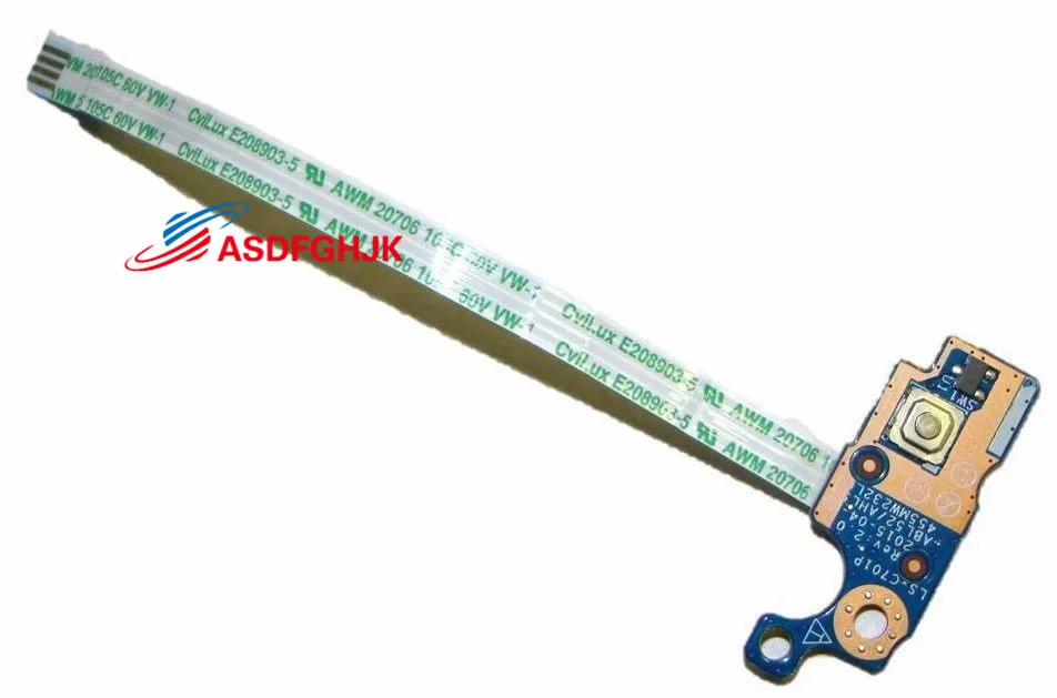 Плата кнопки питания 455MW232L01 250-001 855012 tesed ok для HP 100% G5 15-AY 15-BA
Плата кнопки питания 455MW232L01 250-001 855012 tesed ok для HP 100% G5 15-AY 15-BA