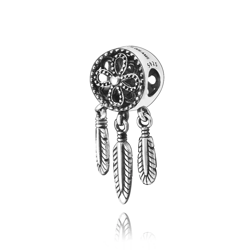 Classic 925 Sterling Silver Spiritual Dreamcatcher Charm Beads fit Original European Bracelets Women DIY Jewelry
Classic 925 Sterling Silver Spiritual Dreamcatcher Charm Beads fit Original European Bracelets Women DIY Jewelry