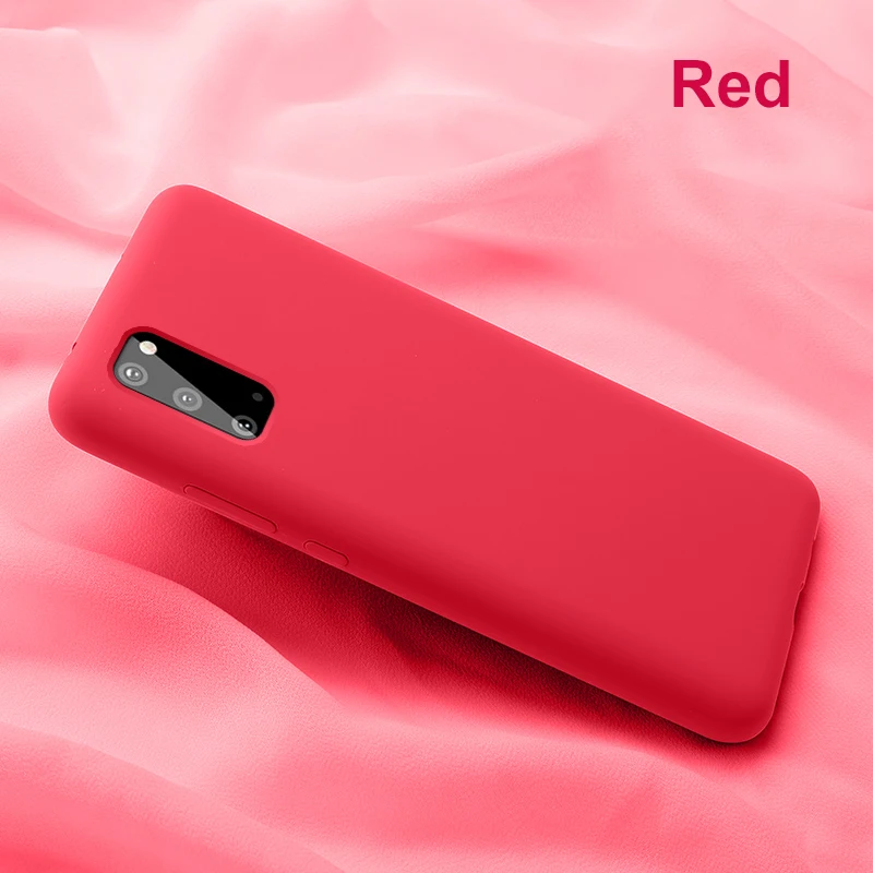 OEING Liquid Silicone Phone Cover for Samsung Galaxy S20 Ultra + Plus Case Luxury Flannel Lining Shockproof Close Bottom
OEING Liquid Silicone Phone Cover for Samsung Galaxy S20 Ultra + Plus Case Luxury Flannel Lining Shockproof Close Bottom