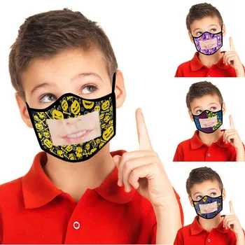 Smile Communicator Face Cover Mask with Clear Visible Expression Lip Reading Mouth Cover Mask masque reutilisable enfant
Smile Communicator Face Cover Mask with Clear Visible Expression Lip Reading Mouth Cover Mask masque reutilisable enfant