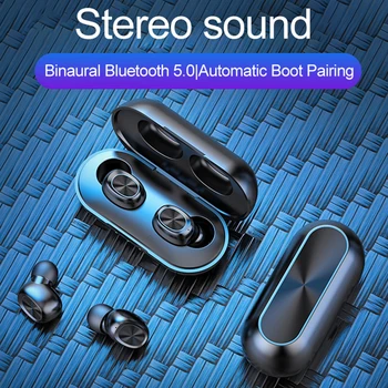 B5 Wireless Earphone Bluetooth 5.0 Touch Control TWS Earbuds Waterproof 9D Stereo Music Handsfree Headset Bluetooth Headphone
B5 Wireless Earphone Bluetooth 5.0 Touch Control TWS Earbuds Waterproof 9D Stereo Music Handsfree Headset Bluetooth Headphone