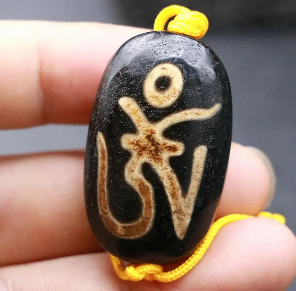 Magic Power LKbrother Talisman Magic Power Tibetan Old Oily Agate om dZi Bead Amulet
Magic Power LKbrother Talisman Magic Power Tibetan Old Oily Agate om dZi Bead Amulet