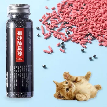 Cat Litter 250ml / Bottle Cat Litter Deodorant Beads To Remove Feces Smell Fresh Home Pet Cleaning Supplies #Zer
Cat Litter 250ml / Bottle Cat Litter Deodorant Beads To Remove Feces Smell Fresh Home Pet Cleaning Supplies #Zer