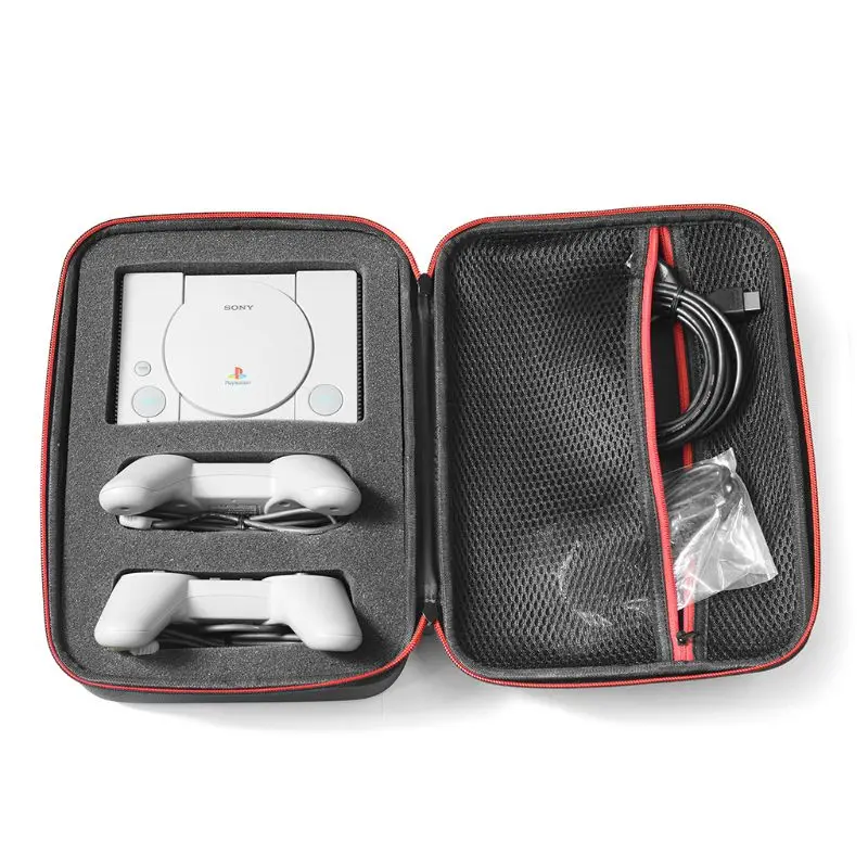 For Mini PS Playstation Classic PS1 Game Bags Console Handle Protective Case Nylon Portable Carring Storage Bag Pouch U50D
For Mini PS Playstation Classic PS1 Game Bags Console Handle Protective Case Nylon Portable Carring Storage Bag Pouch U50D