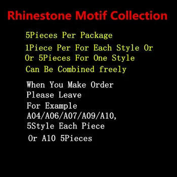 Rhinestone Motifs Hot-Fix Crystal Applique Iron On Transfers Patches For Clothes 5Pieces/Set 10Styles Combination Diamond Crafts 
Rhinestone Motifs Hot-Fix Crystal Applique Iron On Transfers Patches For Clothes 5Pieces/Set 10Styles Combination Diamond Crafts