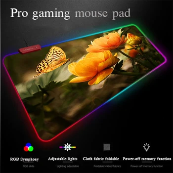 Yuzuoan RGB One Piece Mousepad Fresh Small Daisy Cloth Fabric Table Mat USB LED Lighting RGB Large Gaming Mouse Pad Comfortable
Yuzuoan RGB One Piece Mousepad Fresh Small Daisy Cloth Fabric Table Mat USB LED Lighting RGB Large Gaming Mouse Pad Comfortable