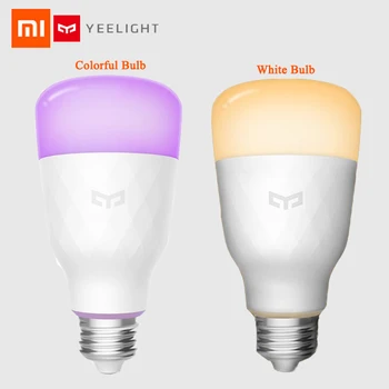 Xiaomi Yeelight Smart LED Bulb RGB Colorful E27 10W 800 Lumens Smart Lamp Mi Light Mijia Smart Phone WiFi Remote Control
Xiaomi Yeelight Smart LED Bulb RGB Colorful E27 10W 800 Lumens Smart Lamp Mi Light Mijia Smart Phone WiFi Remote Control