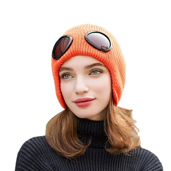 Autumn And Winter Cold Protection Unisex Wool Knitted Sports Cap Goggles Non-eave Leisure Warm Fluffy Warm Hat Urinal
Autumn And Winter Cold Protection Unisex Wool Knitted Sports Cap Goggles Non-eave Leisure Warm Fluffy Warm Hat Urinal