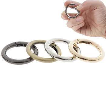 5PCS/Lot Round Ring Circle Spring Snap For DIY Keyring Hook Bag Buckle Handbag Purse
5PCS/Lot Round Ring Circle Spring Snap For DIY Keyring Hook Bag Buckle Handbag Purse
