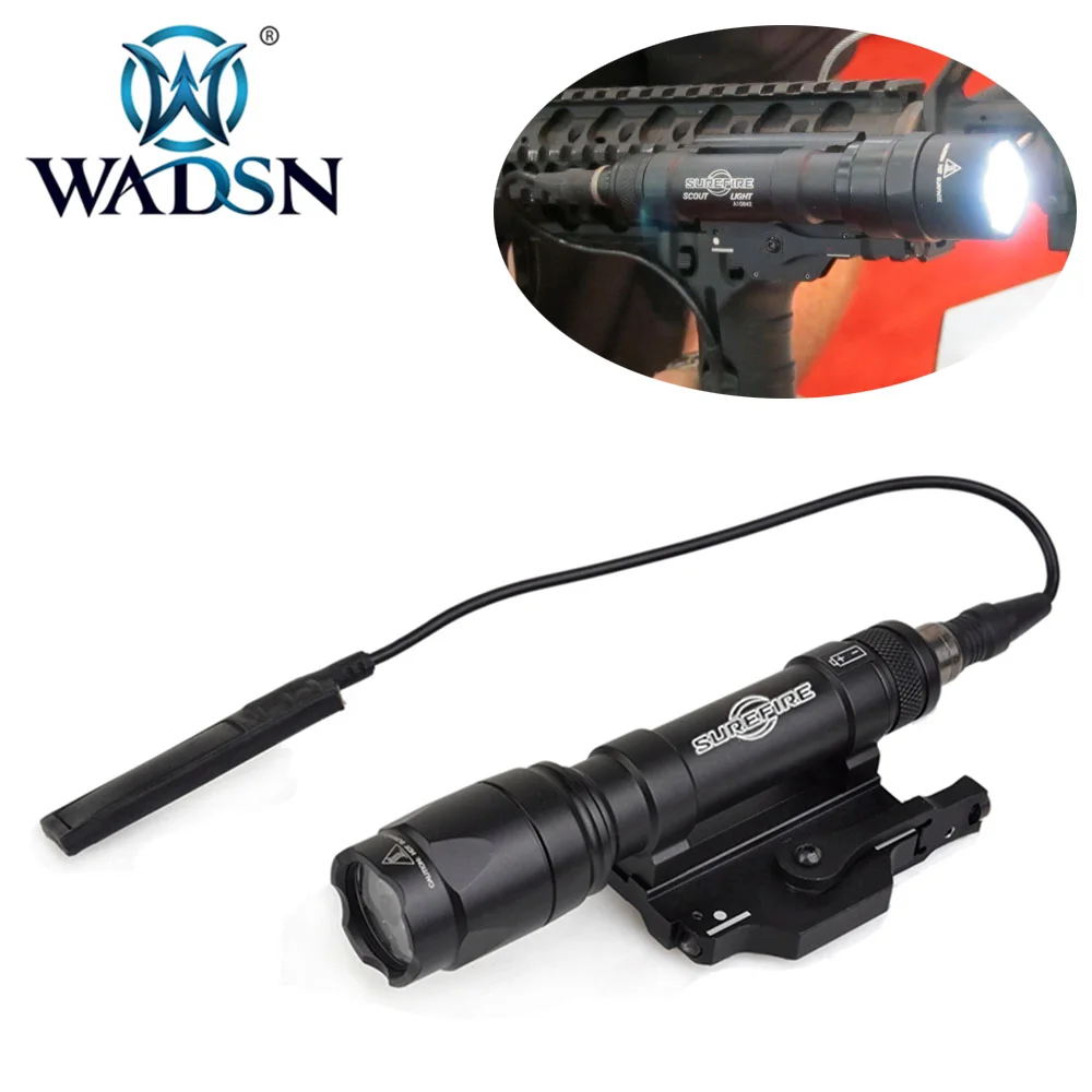 WADSN Airsoft Torches M620C SCOUTLIGHT LED FULL VERSION WITH SF Logo Softair Scout light Tactical Flashlight WEX346 Weapon Light
WADSN Airsoft Torches M620C SCOUTLIGHT LED FULL VERSION WITH SF Logo Softair Scout light Tactical Flashlight WEX346 Weapon Light