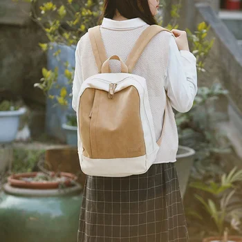 Casual Canvas Backpack Women Large Capacity School Bag Fashion Girls Mochilas Travel Backpacks Waterproof Female Preppy Style
Casual Canvas Backpack Women Large Capacity School Bag Fashion Girls Mochilas Travel Backpacks Waterproof Female Preppy Style