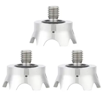 High Quality 3 Pcs Stainless Steel 3/8 Inch Interface Non-slip Camera Tripod Spike for Manfrotto Gitzo
High Quality 3 Pcs Stainless Steel 3/8 Inch Interface Non-slip Camera Tripod Spike for Manfrotto Gitzo