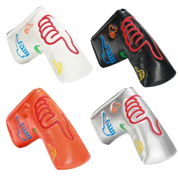 PU Leather Golf Blade Putter Headcover Head Cover Guard Sleeve Bag Boots Lightweight Embroidery Golf Blade Putter Head Protector 
PU Leather Golf Blade Putter Headcover Head Cover Guard Sleeve Bag Boots Lightweight Embroidery Golf Blade Putter Head Protector