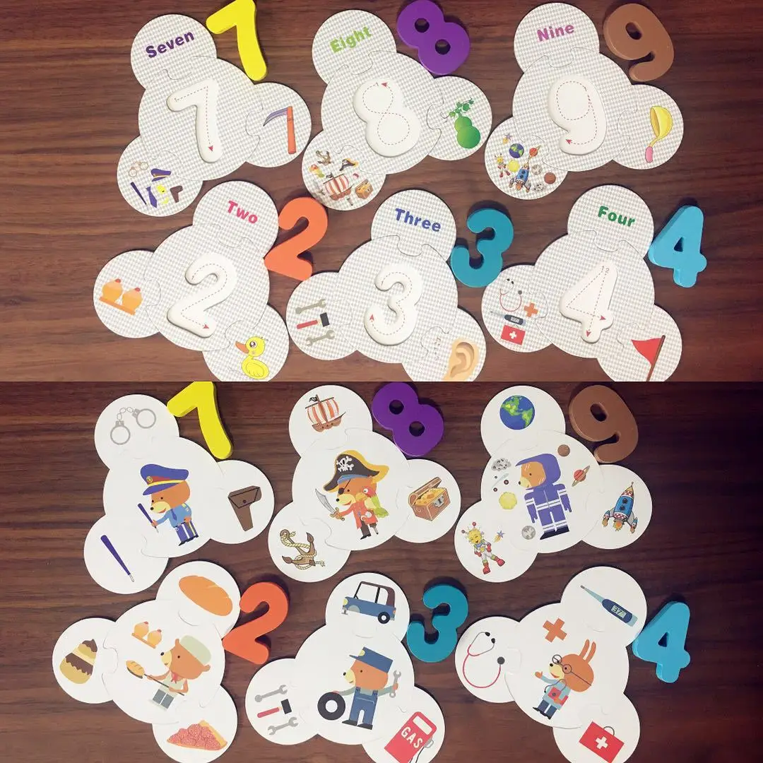 Early Childhood Cognitive English Lettered Card Matching Baby Learn with Numbers Puzzle Board Kindergarten Educational Toy 345-Y
Early Childhood Cognitive English Lettered Card Matching Baby Learn with Numbers Puzzle Board Kindergarten Educational Toy 345-Y