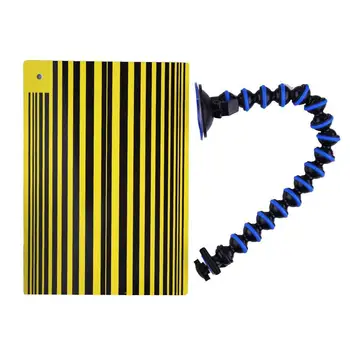 Reflection Line Board Dent Detection Auto Body Paintless Dent Repair Tools Line Board with Adjustment Holder Yellow
Reflection Line Board Dent Detection Auto Body Paintless Dent Repair Tools Line Board with Adjustment Holder Yellow