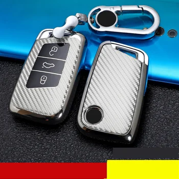 Carbon Fiber Car Styling Soft TPU Auto Key Protection Full Cover Car Key Case for VW CC Magotan B8 330TSI Car Holder Shell
Carbon Fiber Car Styling Soft TPU Auto Key Protection Full Cover Car Key Case for VW CC Magotan B8 330TSI Car Holder Shell