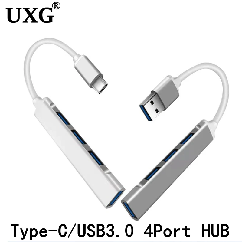 

Type C USB C HUB 3.0 3.1 4 Port Multi Splitter Adapter OTG For Lenovo HUAWEI Xiaomi VR Mac Pro 15 Air Pro Accessories USB Hub