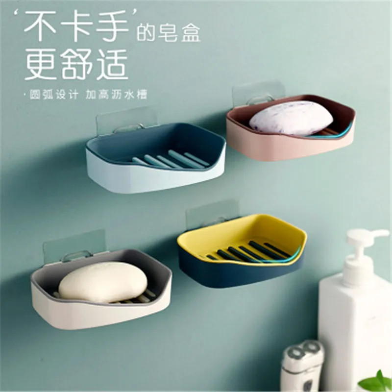 Double layer Soap Box Water Draining Soap Holder Hole Punched Soap Dish Suction Wall Hanging fragrant Toilet Soap Holder
Double layer Soap Box Water Draining Soap Holder Hole Punched Soap Dish Suction Wall Hanging fragrant Toilet Soap Holder