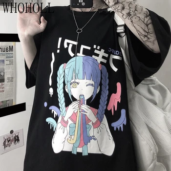 Summer Goth Sexy Female Tee Aesthetic Loose Women T-shirt Punk Dark Grunge Streetwear Ladies Top Gothic Tshirts Harajuku Clothes
Summer Goth Sexy Female Tee Aesthetic Loose Women T-shirt Punk Dark Grunge Streetwear Ladies Top Gothic Tshirts Harajuku Clothes