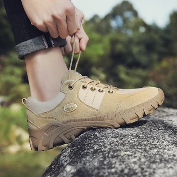 Outdoor Men Hiking Shoes Sports 38-46 Breathable Tactical Combat Army Boots Desert Training Sneakers Anti-Slip Trekking Shoes
Outdoor Men Hiking Shoes Sports 38-46 Breathable Tactical Combat Army Boots Desert Training Sneakers Anti-Slip Trekking Shoes