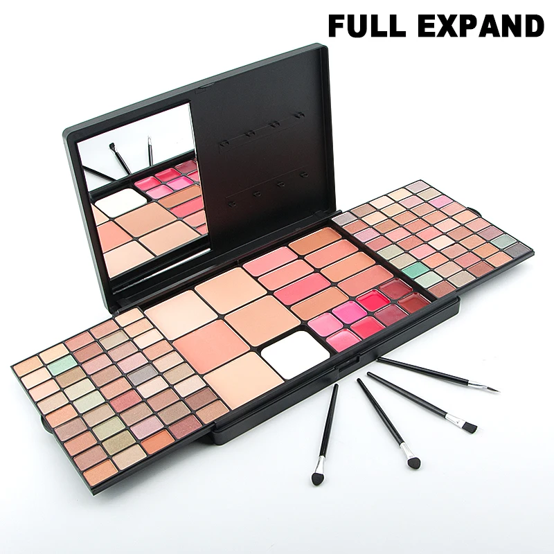 Eye Makeup Pigment Eyeshadow Blush Lipgloss Contouring Multi-functional 111 Color Nude Makeup Plate with Brush Eyeshadow Pallete
Eye Makeup Pigment Eyeshadow Blush Lipgloss Contouring Multi-functional 111 Color Nude Makeup Plate with Brush Eyeshadow Pallete