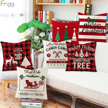 Frigg 45x45 Santa Claus Linen Cushion Cover Throw Decorative Pillowcase Sofa Cushions Polyester Pillow Decorative Xmas Home deco
Frigg 45x45 Santa Claus Linen Cushion Cover Throw Decorative Pillowcase Sofa Cushions Polyester Pillow Decorative Xmas Home deco