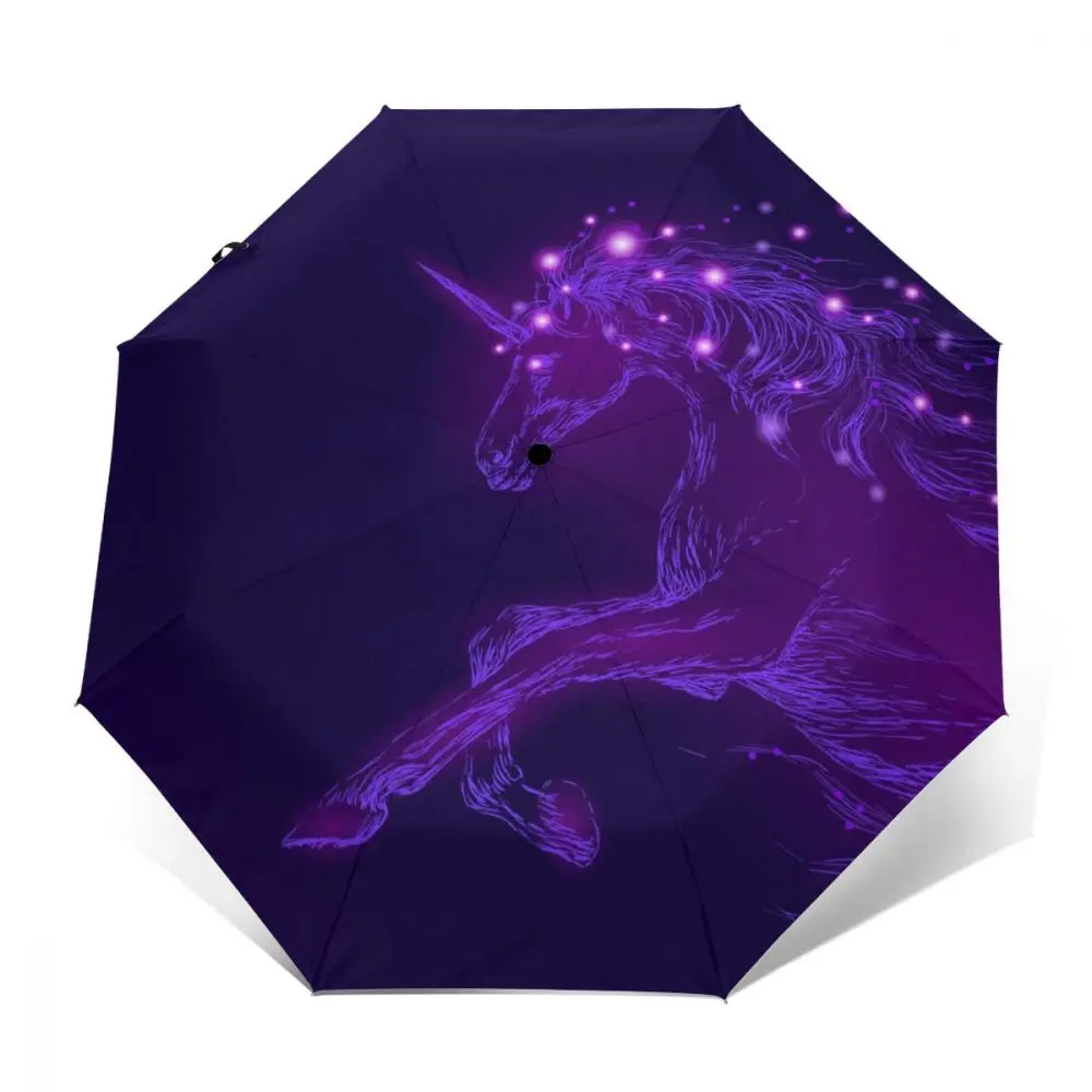 Ветроустойчивый полностью автоматический зонт, фиолетовый лошадь, единорог, дождь, 3 складных зонта, дорожный автомобильный зонт
Ветроустойчивый полностью автоматический зонт, фиолетовый лошадь, единорог, дождь, 3 складных зонта, дорожный автомобильный зонт