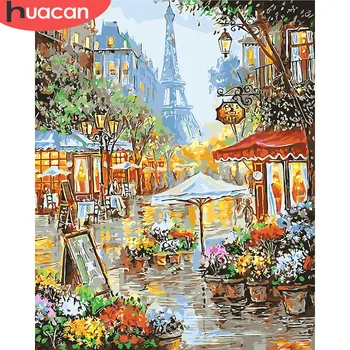 HUACAN Paint By Number Street Scenery Kits Drawing Canvas HandPainted DIY Pictures By Number Flower Home Decor Oil Painting
HUACAN Paint By Number Street Scenery Kits Drawing Canvas HandPainted DIY Pictures By Number Flower Home Decor Oil Painting