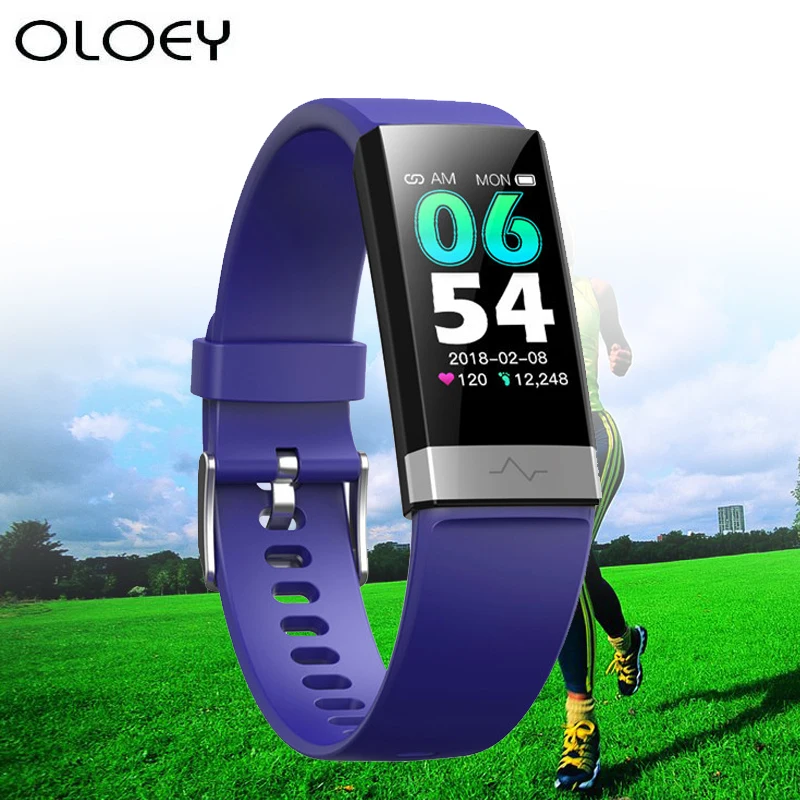 New Smartband Blood Pressure Smart Band Heart Rate Monitor PPG ECG Smart Bracelet Activity Fitness Tracker Electronics Wristband
New Smartband Blood Pressure Smart Band Heart Rate Monitor PPG ECG Smart Bracelet Activity Fitness Tracker Electronics Wristband