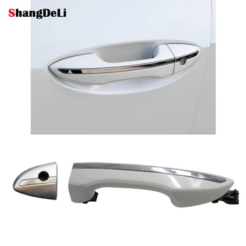 Pearl White Car Exterior Door Handle Cover Outside Door Handles Front Side for Toyota Corolla 1.2 2014 2015 2016 2017 2018 
Pearl White Car Exterior Door Handle Cover Outside Door Handles Front Side for Toyota Corolla 1.2 2014 2015 2016 2017 2018