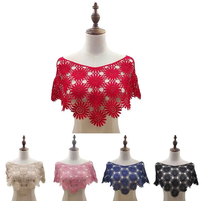 Lace Fabric Dress Applique Neckline Decor DIY Hollow 3D Lace Collar Sewing Craft Sewing Blouse Popular Trims 1PC
Lace Fabric Dress Applique Neckline Decor DIY Hollow 3D Lace Collar Sewing Craft Sewing Blouse Popular Trims 1PC