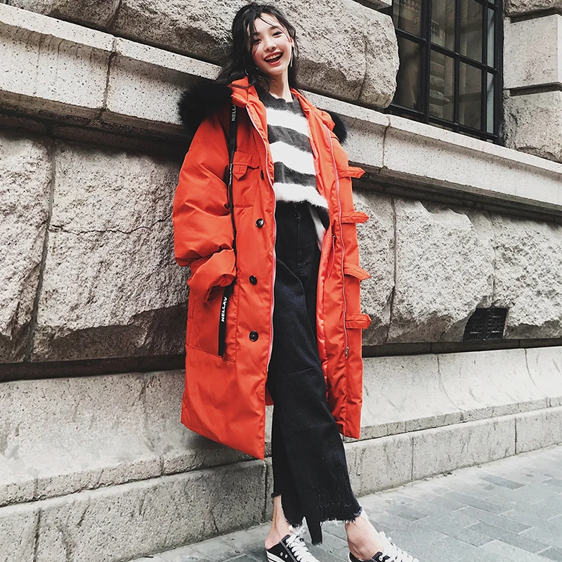 Jrnnorv New 2019 Winter Women's Down Jacket Female Oversize Long Hooded Down Cotton Padded Coat Female Long Parkas Size S-L
Jrnnorv New 2019 Winter Women's Down Jacket Female Oversize Long Hooded Down Cotton Padded Coat Female Long Parkas Size S-L