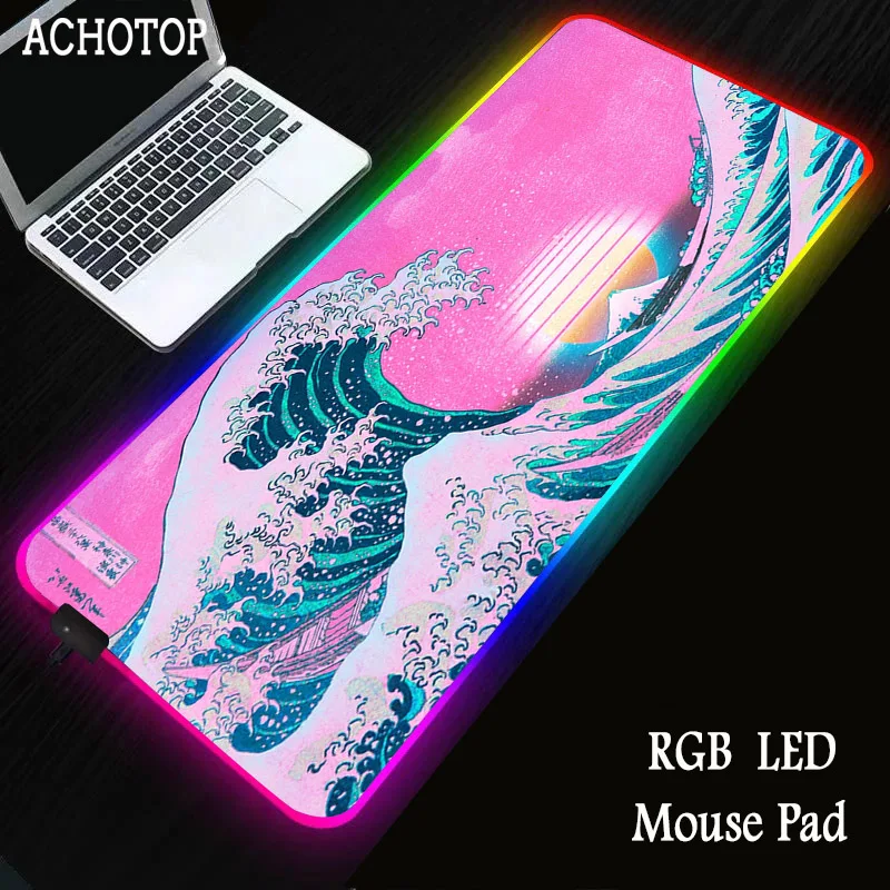 Great Wave Landscape RGB Gaming Computer Mousepad Large Big Gamer Desk Mouse Pad Led Mause Pad Backlit Keyboard Mice Mat
Great Wave Landscape RGB Gaming Computer Mousepad Large Big Gamer Desk Mouse Pad Led Mause Pad Backlit Keyboard Mice Mat