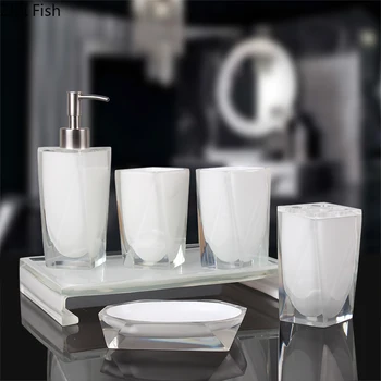 European Style Resin Bathroom Emulsion Bottle Ooth Brush Holder Soap Dish Gargle Cup Solid Color Accessories Kit
European Style Resin Bathroom Emulsion Bottle Ooth Brush Holder Soap Dish Gargle Cup Solid Color Accessories Kit