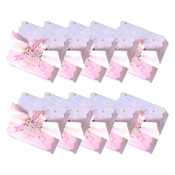 10pc Happy Birthday Unicorn Paper Gift Bags Baby Shower Girl Paper Candy Box Party Supplies Square Candy Box Unicorn Party Favor
10pc Happy Birthday Unicorn Paper Gift Bags Baby Shower Girl Paper Candy Box Party Supplies Square Candy Box Unicorn Party Favor