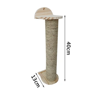 Wall-Mounted Cat Scratch Board Toy Sisal Climbing Frames Scratching Tree Cats Protecting Furniture Grind Claws Cat Scratcher T
Wall-Mounted Cat Scratch Board Toy Sisal Climbing Frames Scratching Tree Cats Protecting Furniture Grind Claws Cat Scratcher T