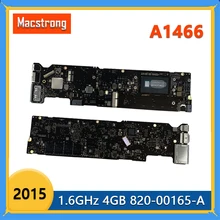 Carte mère pour MacBook Air A1466, Logic Board originale, 1.6GHz, 4GB, 2015, 2016, 2017=